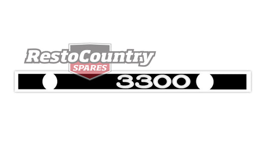 Holden Torana Rocker Cover Decal - 3300 - LC LJ 6cyl tappet engine sticker - RCD1009A