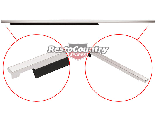 Holden Commodore REAR Door Belt + Moulding RIGHT OUTER VB VC VH chrome sedan wag - RDB1002BR