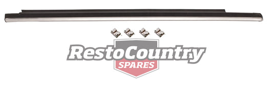 Holden Commodore Front Door Weather Belt + Moulding VK VL RIGHT Outer rubber - RDB1003BR