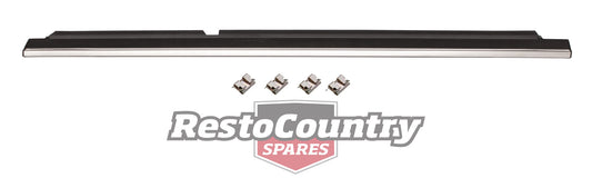 Holden Commodore REAR Door Weather Belt +Moulding VK VL RIGHT Outer SEDAN chrome - RDB1004BR