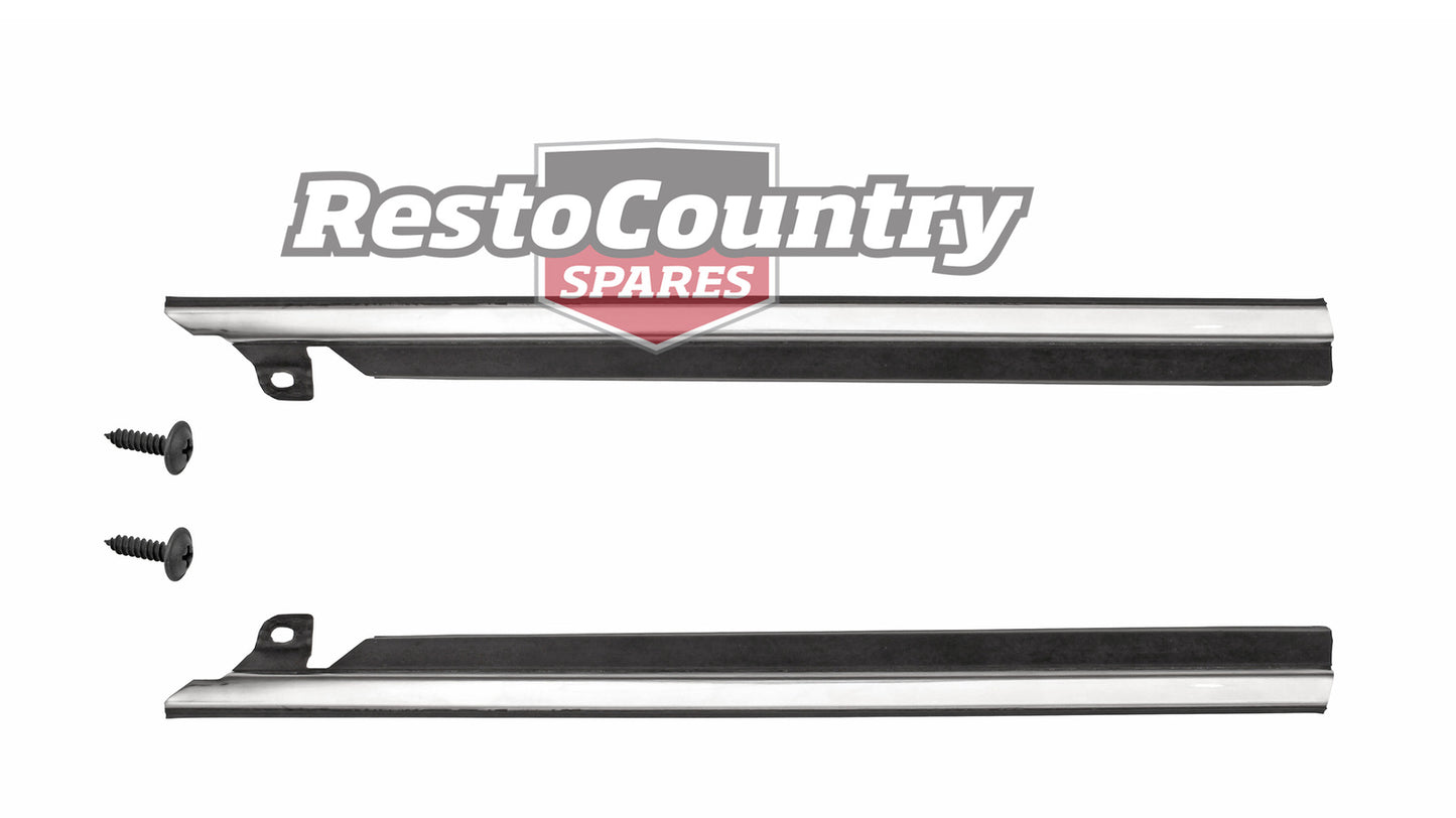 Holden Commodore Rear Quarter Panel Belt Chrome Moulding PAIR VK Sedan trim - RDB1004C
