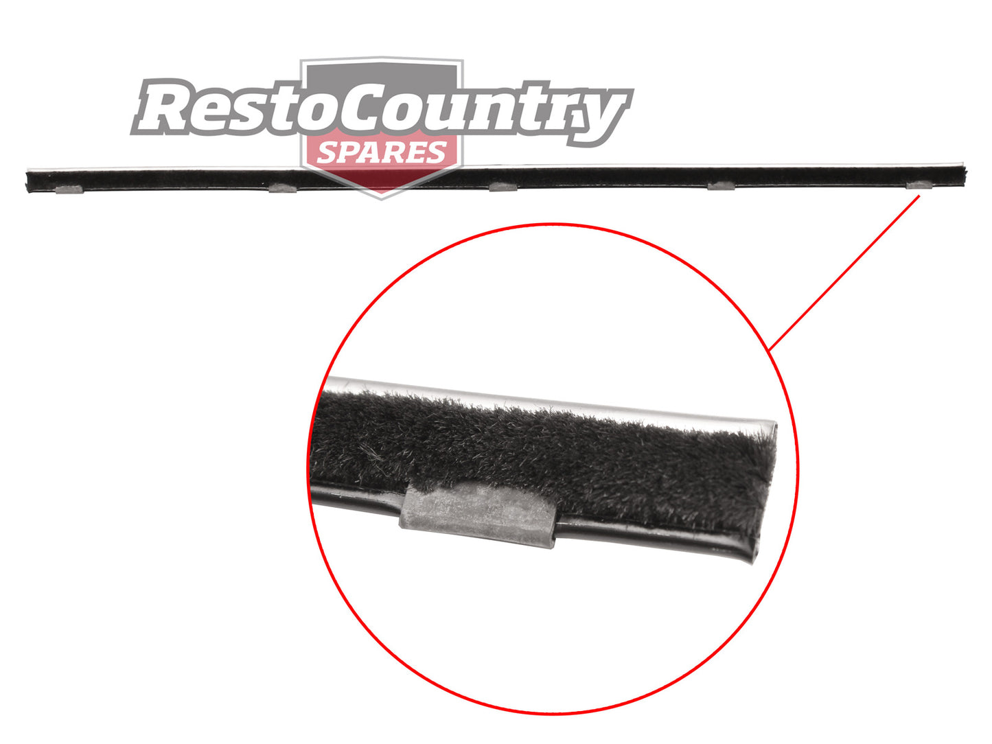 Holden Front Door Weather Belt Strip Seal x1 48 FX FJ Left Outer / Right Inner - RDB1011