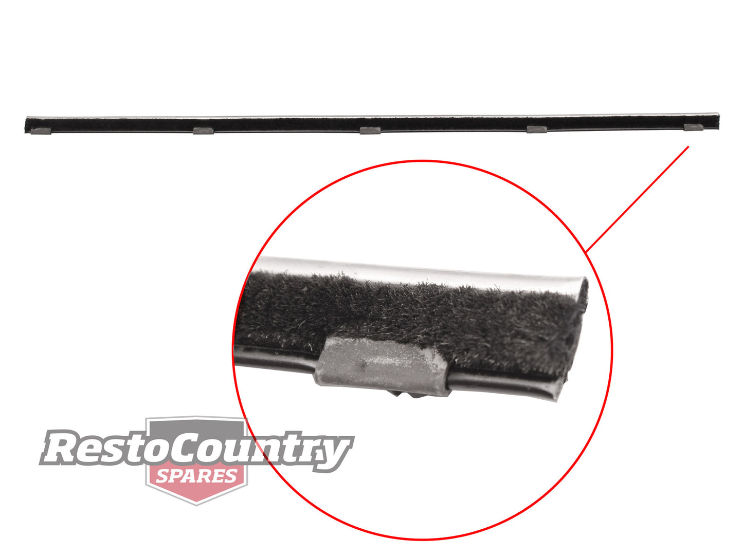Holden REAR Door Weather Belt x1 48-215 FX FJ Inner or Outer rubber water seal - RDB1012