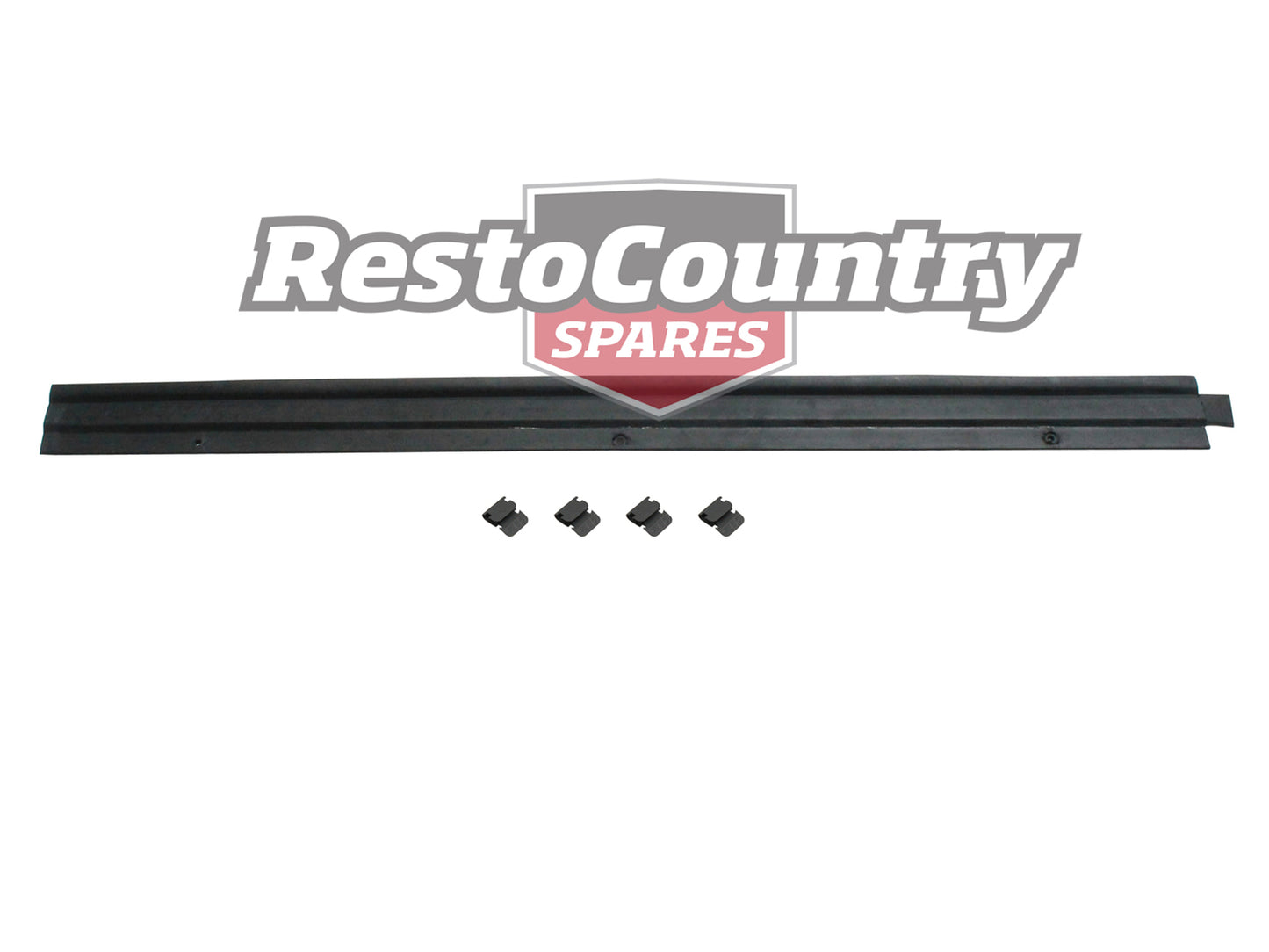 Holden Door Weather Belt COUPE LEFT Front OUTER x1 Torana LC LJ rubber strip - RDB1019