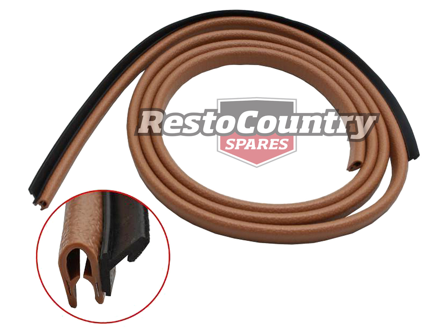 Holden Monaro Coupe Weather Seal Door Belt GAZELLE Right REAR Inner HQ HJ HX - RDB1174C