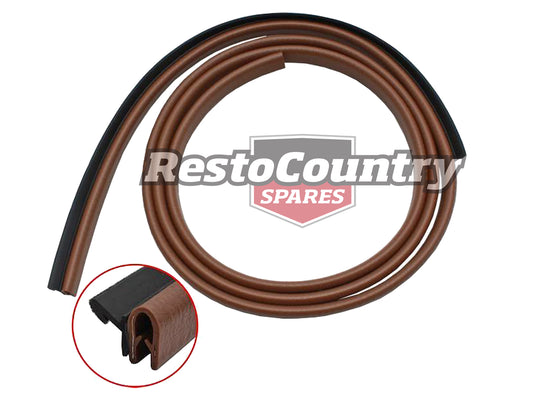 Holden Monaro Coupe Weather Seal Door Belt BROWN Right REAR Inner HQ HJ HX - RDB1174MB