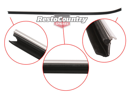 Ford Door Weather Belt XC ZH REAR INNER LEFT belt seal weatherstrip - RDB2009