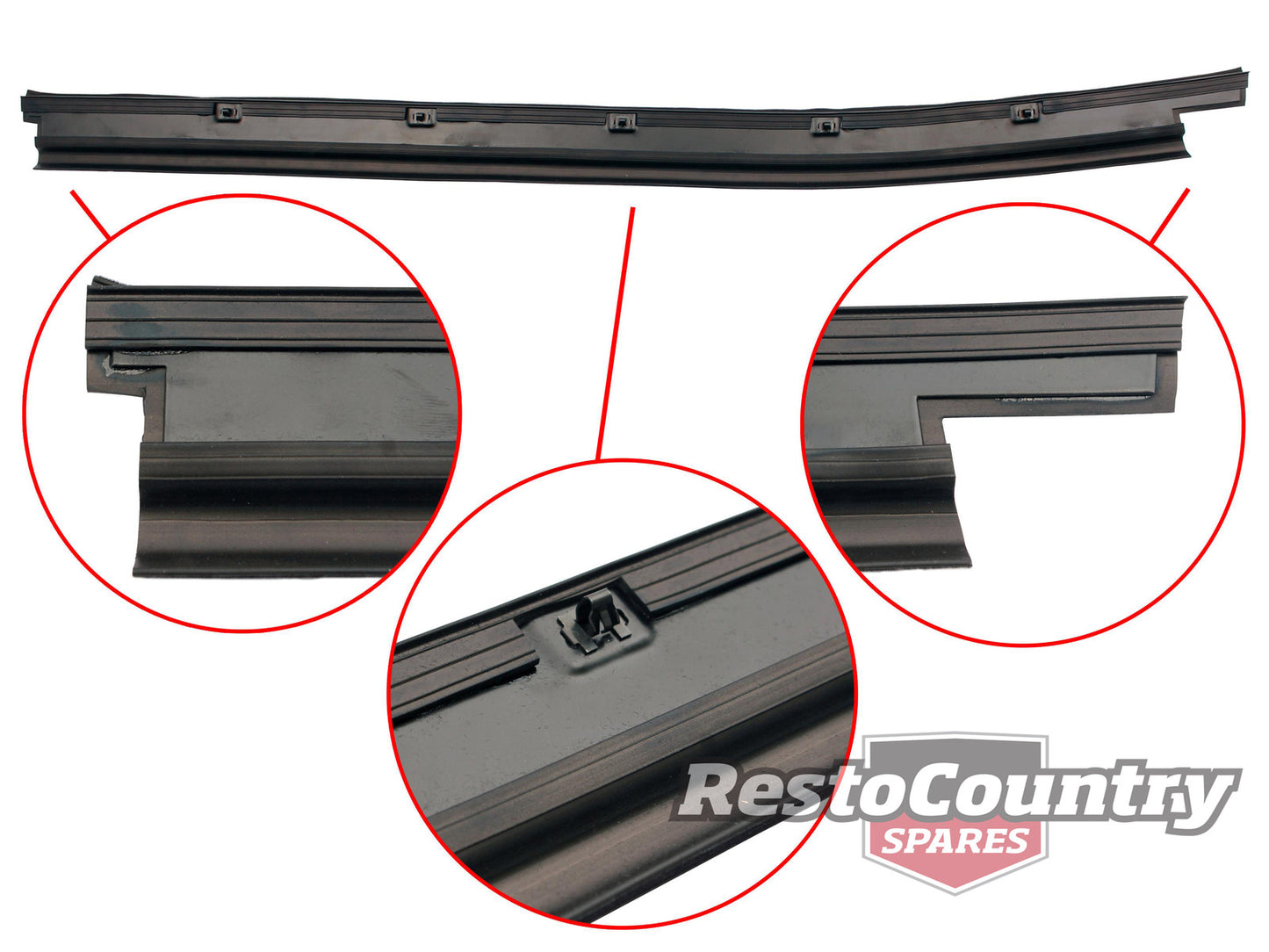 Ford Door Weather Belt LEFT Front OUTER XA XB XC Coupe Ute Van 2 Door seal - RDB2017