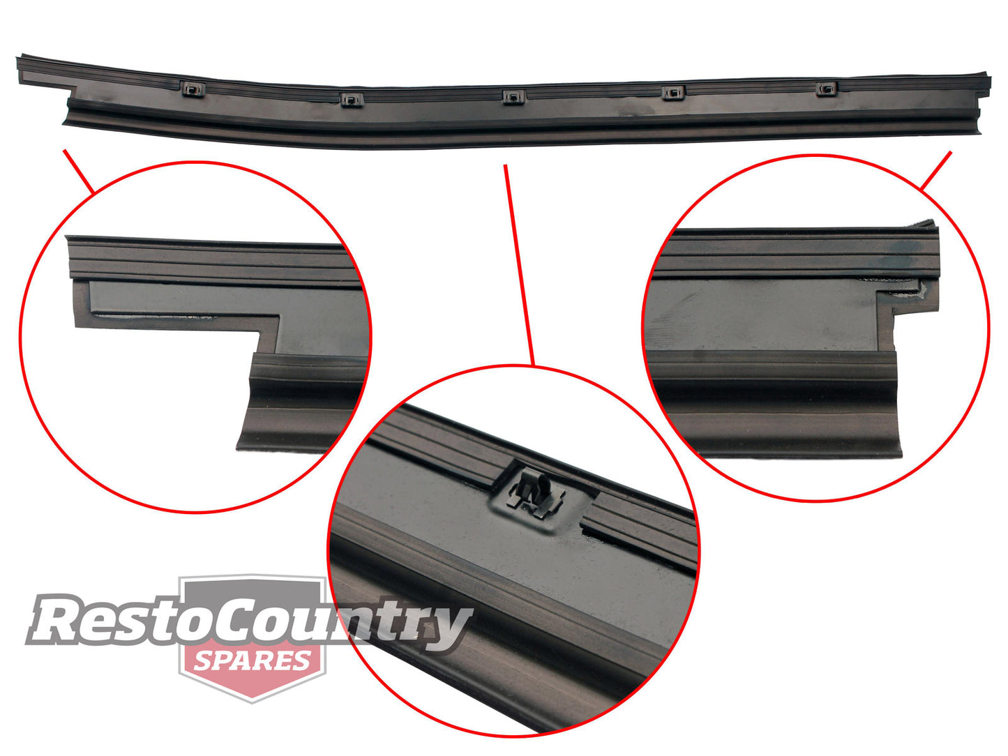 Ford Door Weather Belt RIGHT Front OUTER XA XB XC Coupe Ute Van 2 Door seal - RDB2018