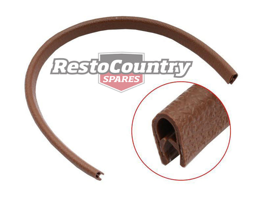Holden B Pillar Pinchweld Trim Mid Brown HQ HJ HX Coupe Monaro mould interior - RDS1015AMB