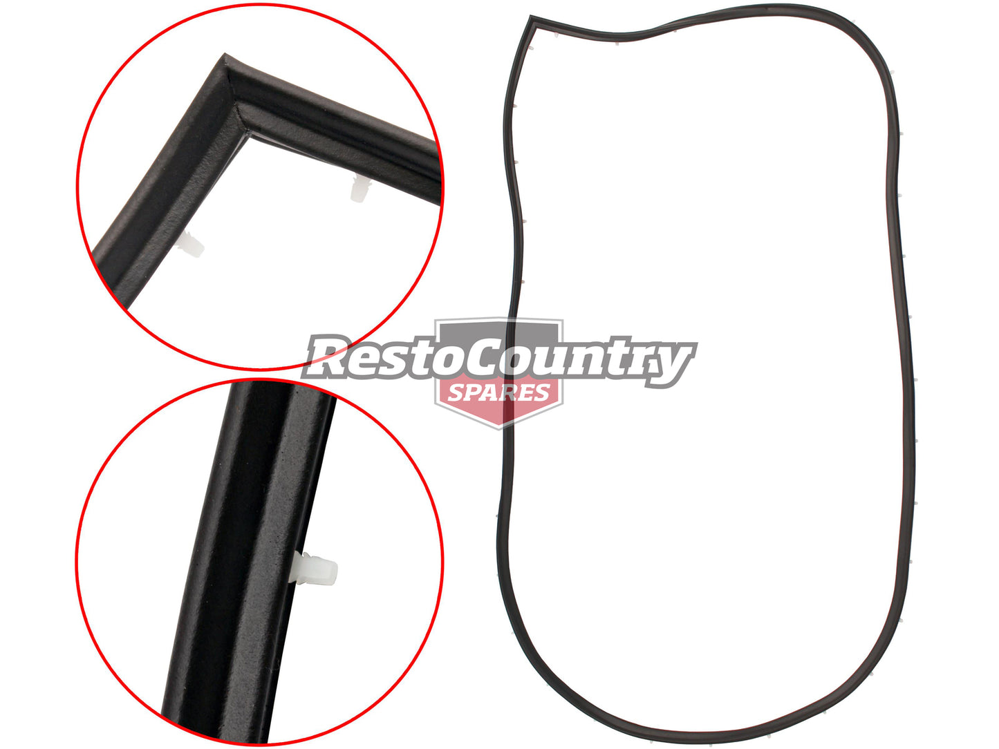 Holden FRONT RIGHT Door Seal LX UC Coupe - RDS1032