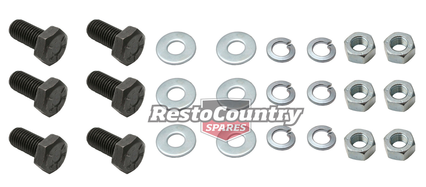 Holden Radiator Mounting Nut + Bolt Kit 48-215 FX mount washer rad - RMK1000A