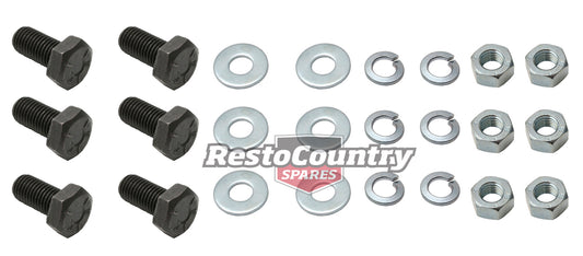 Holden Radiator Mounting Nut + Bolt Kit 48-215 FX mount washer rad - RMK1000A