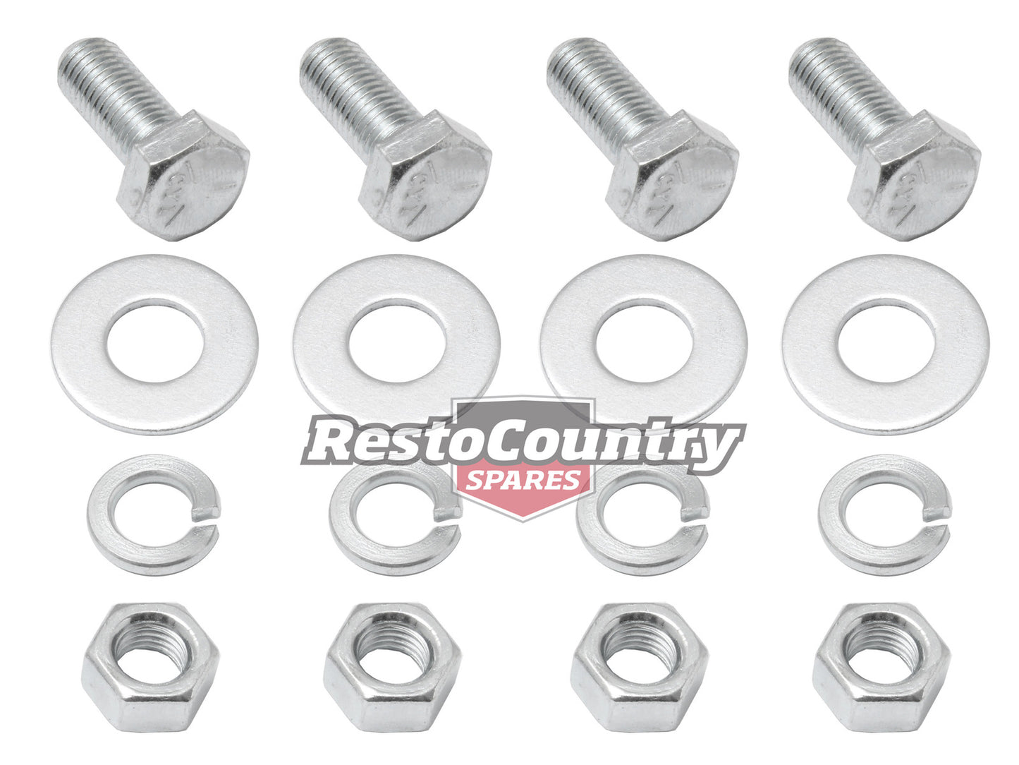 Holden Radiator Mount Nut + Bolt Kit FE FC FB EJ EH ALL. EK Manual - RMK1001