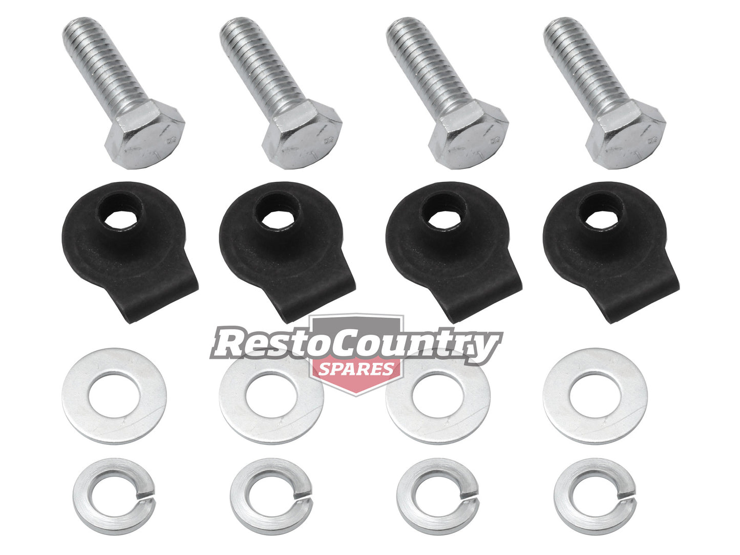 Holden Radiator Mounting Nut + Bolt Kit HD HR mount screw fitting - RMK1002