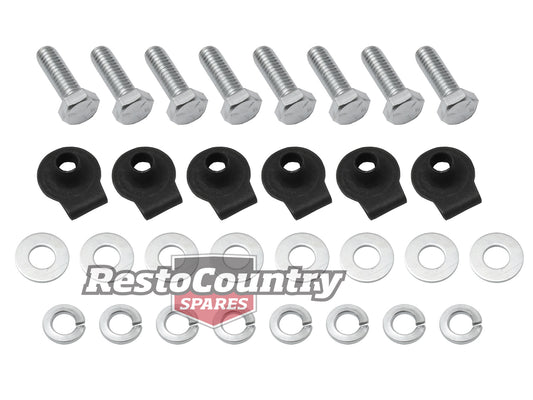 Holden Radiator Mount Fitting Nut + Bolt Kit 6cyl HK HT HG bolts - RMK1003