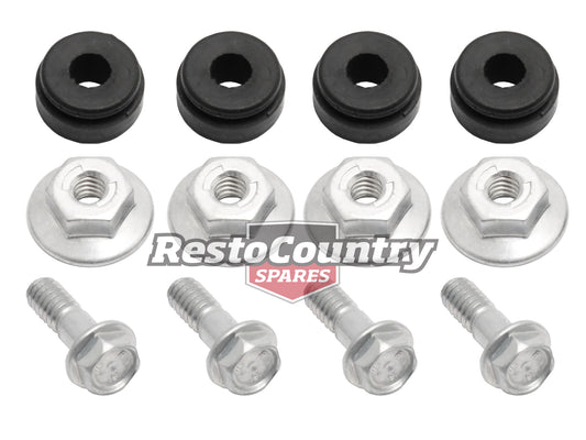 Holden Radiator Mount Fitting Nut + Bolt Kit HQ HJ (no exhaust Emission) bolts - RMK1004