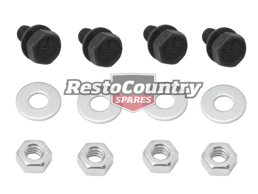 Holden Radiator Mounting Nut + Bolt Kit HJ HX WITH Exhaust Emission mount fit - RMK1004A