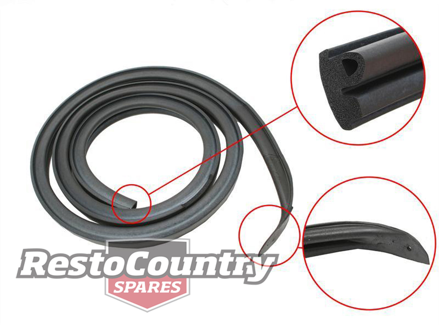 Holden Monaro Roof Rail Seal LEFT HQ HJ HX Coupe GTS  rubber  top - RRRS103
