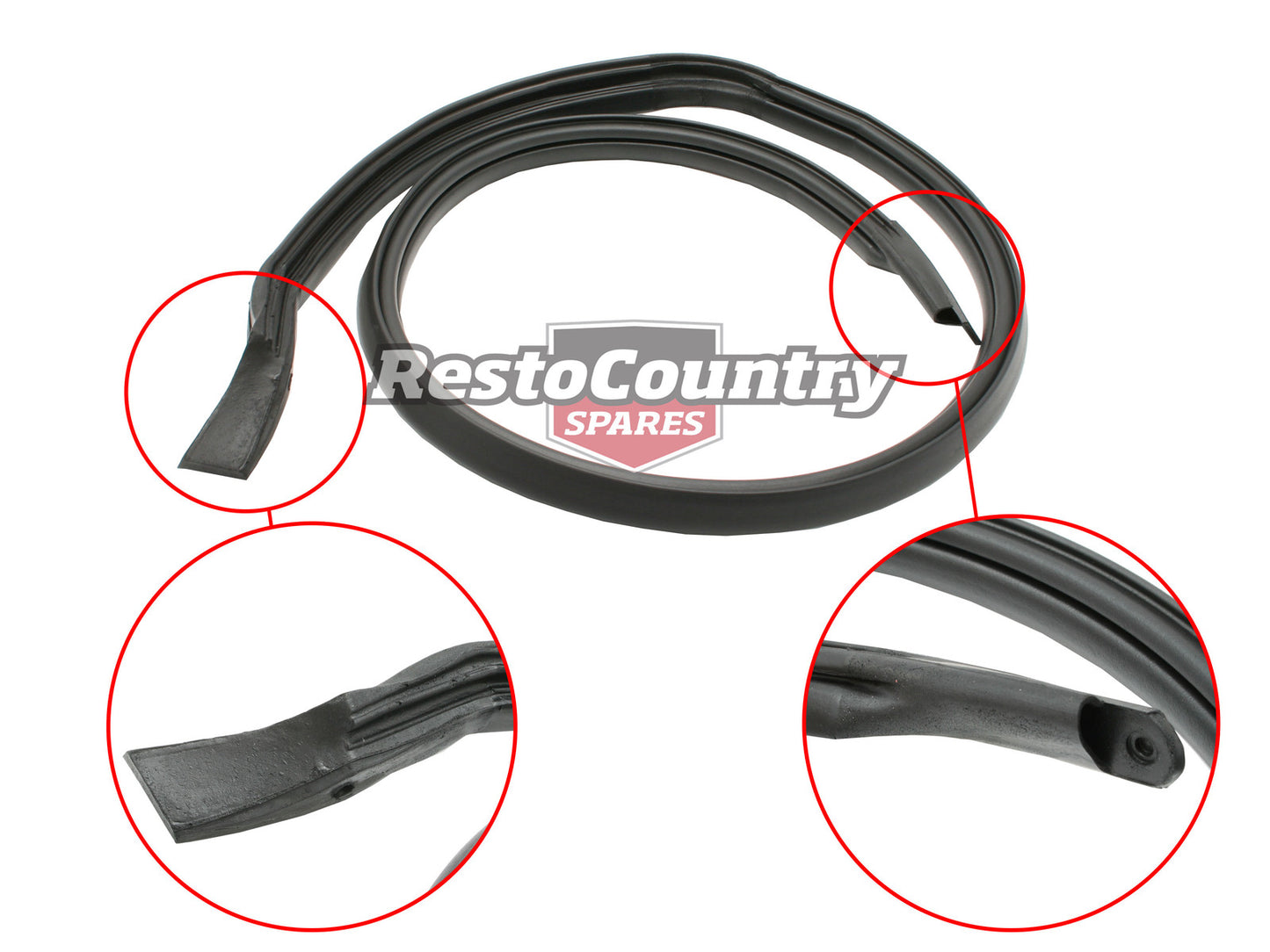 Ford Front Door Roof Seal RIGHT XA XB XC Ute Van rubber  weather - RRRS206