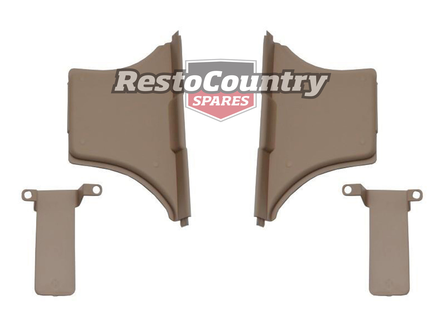 Holden Commodore Front Seat belt Retractor Cover SANDLEWOOD VB VC VH VK VL - SB1003LZ