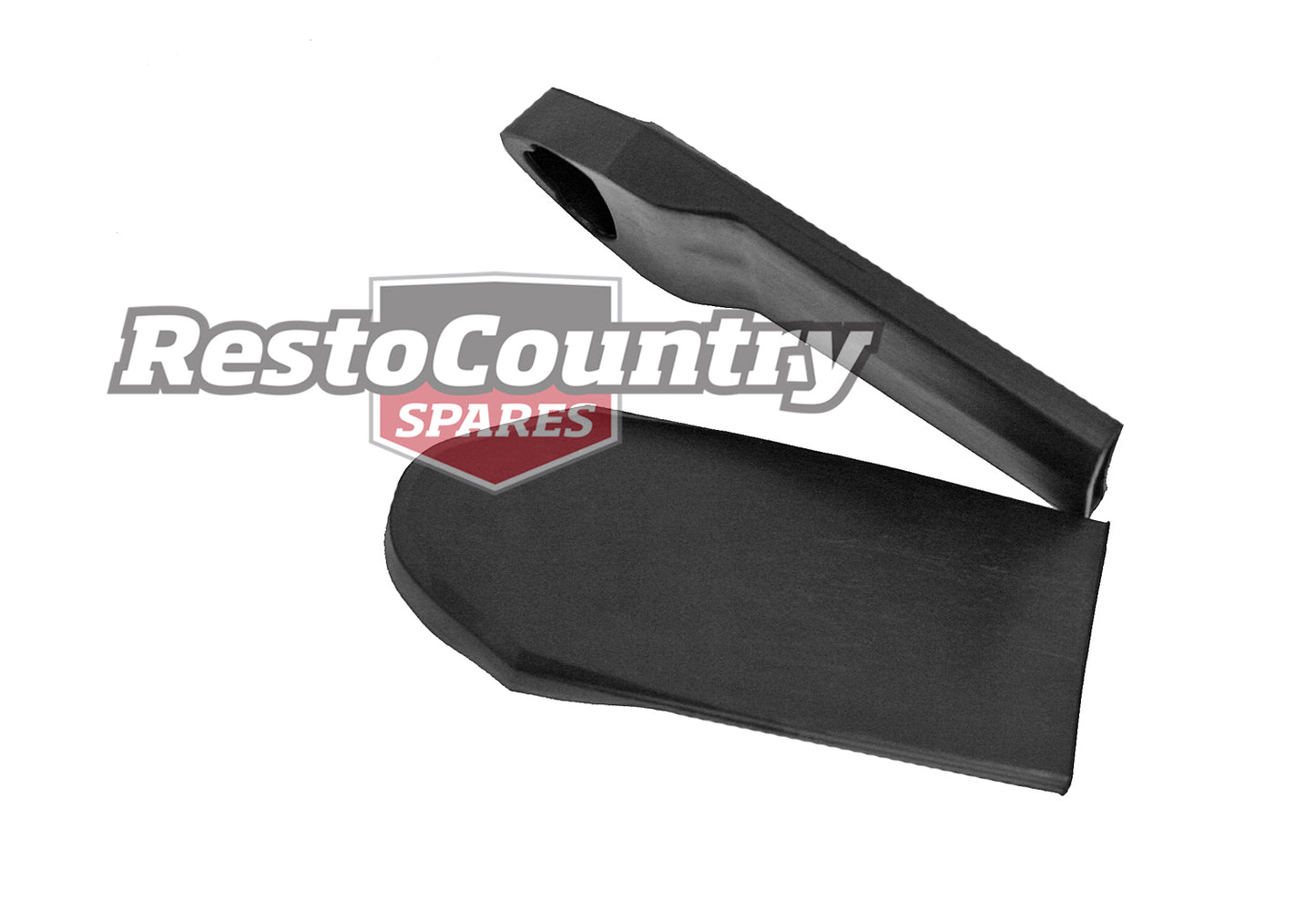 Holden / Ford Seat Belt Top Cover PAIR Black Large - SBC1000A