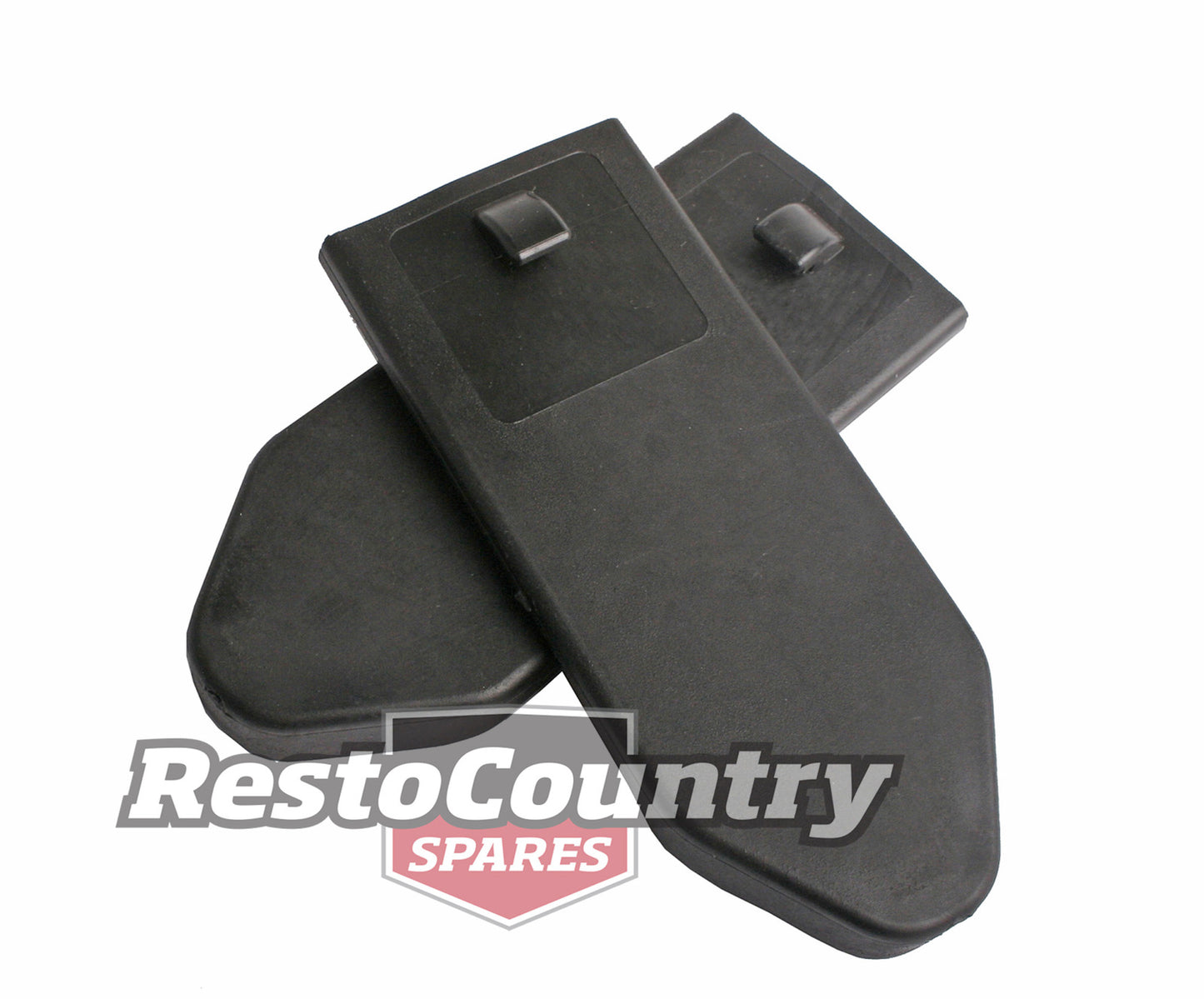 Suit Holden Seat Belt Top Cover PAIR W/Hook BLACK FX FJ FE FC FB EK EJ EH HD HR - SBC1000BH