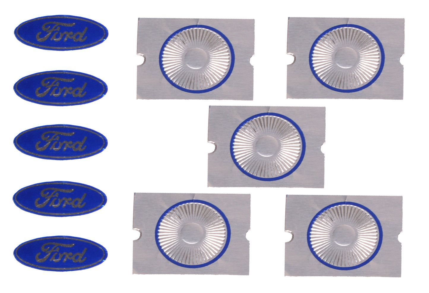 Ford Decal Seat Belt - Ford Oval - Release Button XW XY x10pcs set buckle - SBD2000