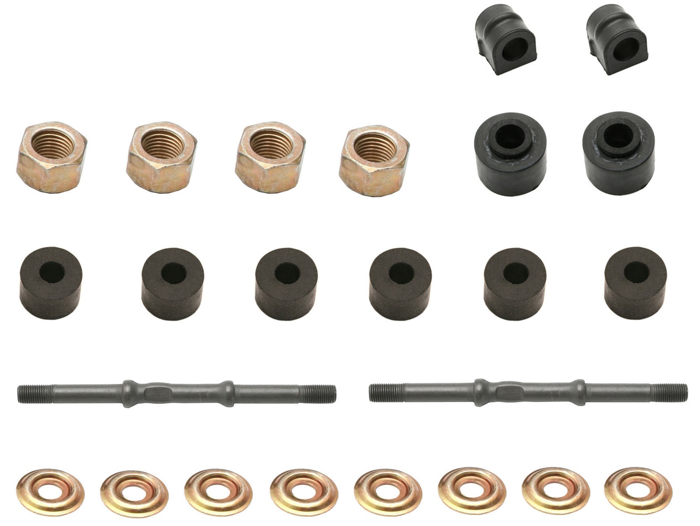 Holden Sway Bar Link Kit VB VC VH VK VL VN VP VR inc D rubber bush Stabiliser - SBK1007