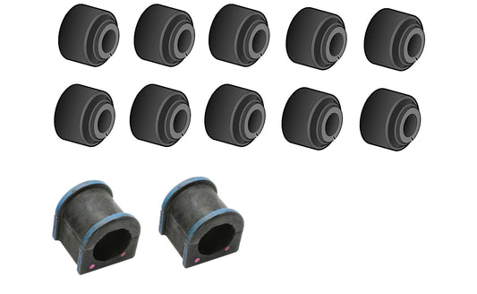 Ford Sway Bar Link +D Bush FRONT or REAR EA EB EF EL ex HD Suspension stabiliser - SBK2008