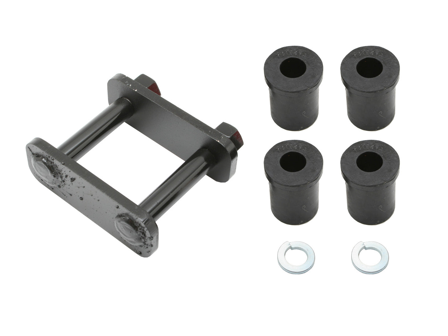 Holden Leaf Spring Shackle +Bush Kit x1 FB EK EJ EH HD HR rear hanger - SH1004