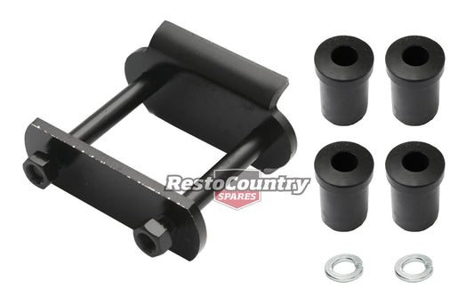 Holden Shackle Hanger Kit Rear Spring HQ HJ HX HZ WB Ute Van 1 Tonner - SH1006