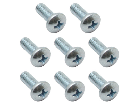 "Universal Screw Pack Phillips Pan Head 10-24 X 1/2" CR ZP Zinc 10pcs - SM0008"