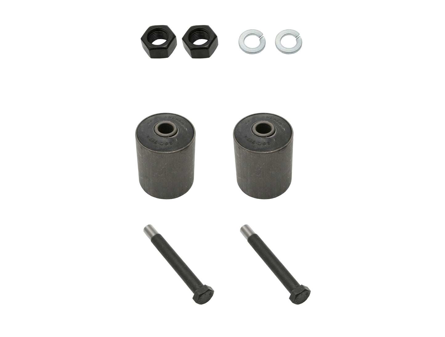 Holden Suspension Bush + Bolt Kit x2 Suits Front Of Leaf Spring HT HG - SP1009