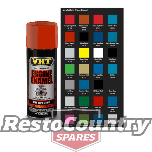 VHT High Temperature Spray Paint ENGINE ENAMEL CHEV ORANGE starter diff chevy - SP123