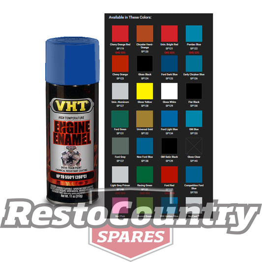 VHT High Temperature Spray Paint ENGINE ENAMEL FORD LIGHT BLUE starter diff - SP134