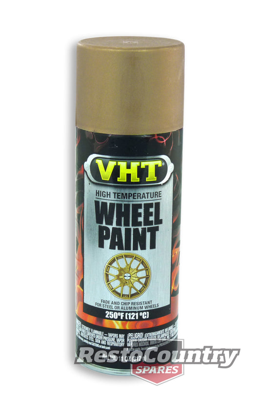 VHT High Temperature Spray Paint WHEEL MATTE GOLD centre caps covers - SP193