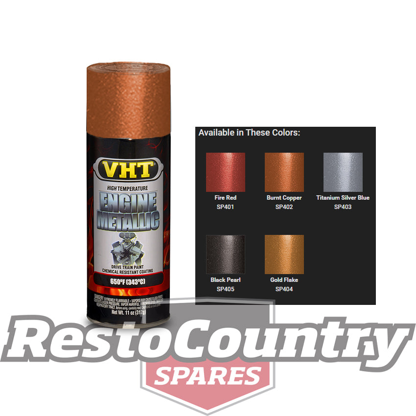 VHT High Temperature Spray Paint ENGINE METALLIC BURNT COPPER starter diff - SP402