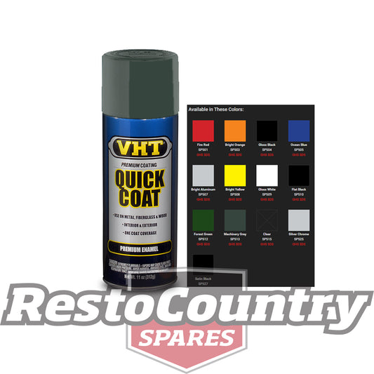 VHT Enamel Spray Paint QUICK COAT Premium Interior Exterior MACHINERY Grey gray - SP513