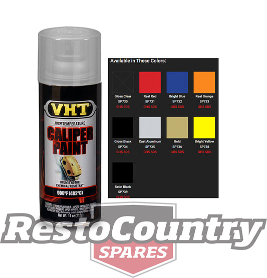 VHT High Temperature Spray Paint CALIPER +BRAKE CLEAR GLOSS Drum Disc Rotor - SP730