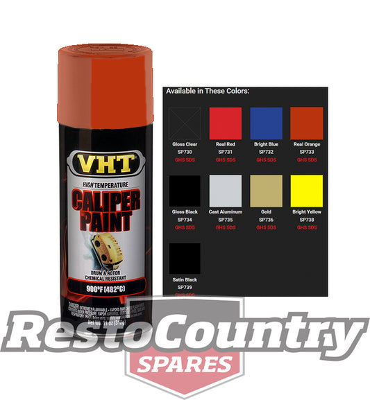 VHT High Temperature Spray Paint CALIPER +BRAKE REAL ORANGE Drum Disc Rotor - SP733