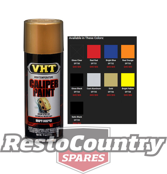 VHT High Temperature Spray Paint CALIPER +BRAKE GOLD Drum Disc Rotor - SP736