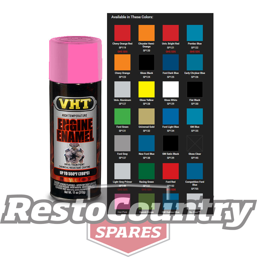 VHT High Temperature Spray Paint ENGINE ENAMEL HOT PINK starter diff - SP756