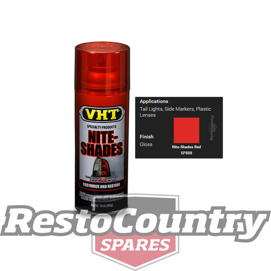 VHT LENS Spray Paint NITE-SHADES TINT - RED taillight tail stop light blinker - SP888