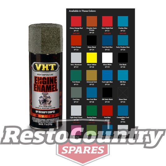 VHT High Temperature Spray Paint ENGINE ENAMEL NU-CAST -GREY- gray starter diff - SP997