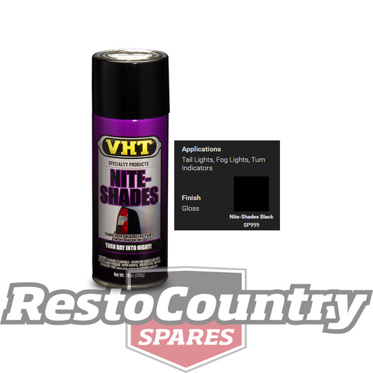 VHT LENS Spray Paint NITE-SHADES TINT - BLACK taillight tail stop light blinker - SP999