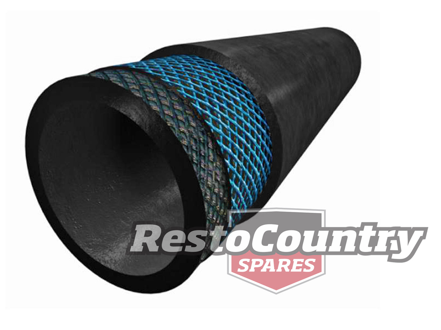CODAN Straight Radiator Water Coolant Hose 25mm ID X 1000mm QUALITY Reinforced - SRH25