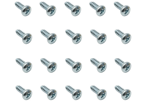 Universal Self Tapper Screw Kit Phillips Head 8.0mm Dia X 15.4mm O/A 20pcs - ST0004