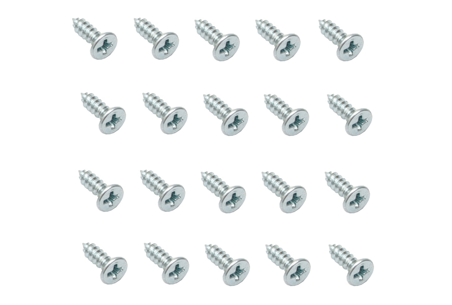 Universal Self Tapper Screw Phillips Head Countersunk 5.4mmD X 9.3mm O/A 20pcs - ST0005