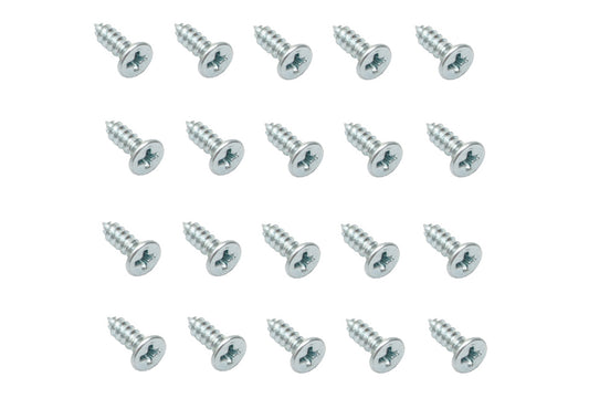 Universal Self Tapper Screw Phillips Head Countersunk 5.4mmD X 9.3mm O/A 20pcs - ST0005